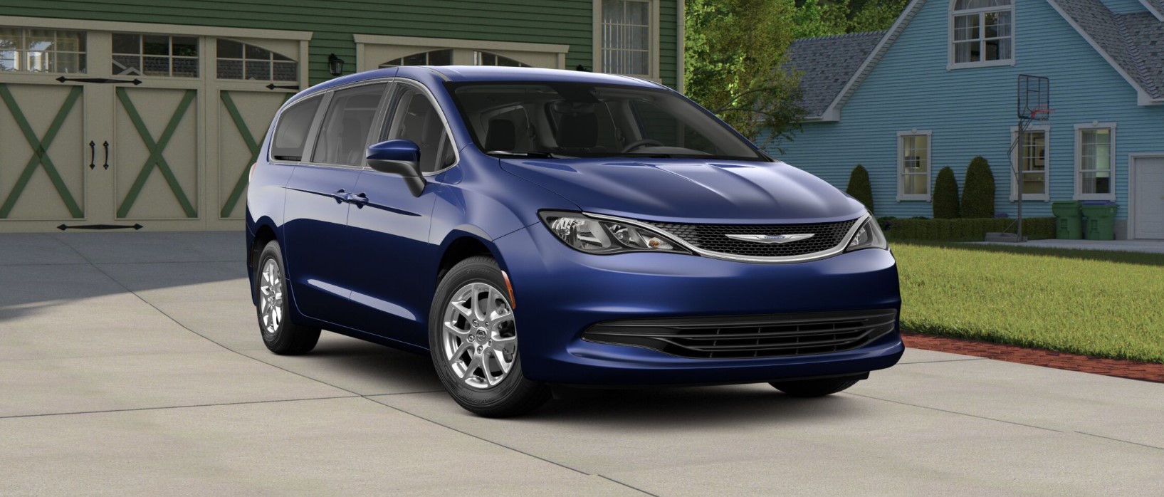 2019 Chrysler Pacifica LX Front Exterior Blue